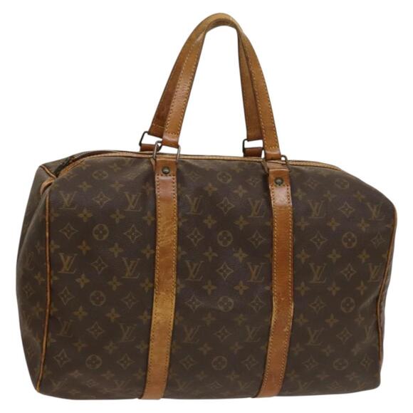 LOUIS VUITTON Monogram Sac Spool 45 Boston Bag M41624 - Picture 1 of 16